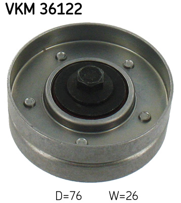 Deflection/Guide Pulley, V-ribbed belt - VKM 36122 SKF